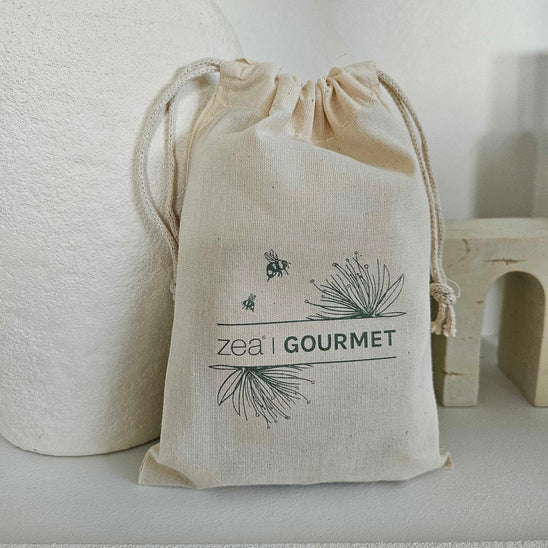 Zea Gourmet Small Recycled Cotton Gift Bag